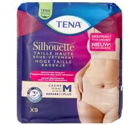 Tena Silhouette Plus Crème Taille Haute M 9 Pièces