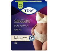 Tena Silhouette Plus Crème Taille L Paquet De 8 Pcs