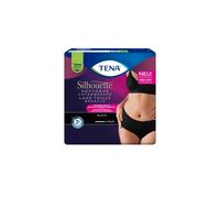 Tena Silhouette Plus Noir - Taille basse Medium - 12 paquets de 12 protections