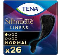 Tena Silhouette Protège - Slips Normal Noir - 10 paquets de 26 protections