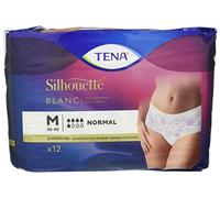 Tena Silhouette Sous-Vetement Absorbant Normal Medium, 12 unités