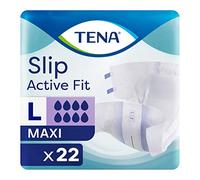 Tena Slip Active Fit Maxi (PE soutenu) - Large - 2100 ml - Lot de 22