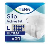TENA Slip Active Fit Ultima Large (4400 ml) Lot de 21 protections contre l'incontinence