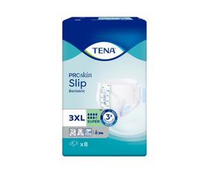 TENA Slip Bariatric Super - Couches-culottes adulte - 8 pièces - Slips absorbants jetables - Grandes tailles