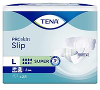 TENA SLIP SUPER CONFIOAIR LARGE - CARTON DE 3 SACHETS DE 28 PROTECTIONS