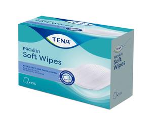 Tena Soft Wipes - 8 paquets de 135 lingettes