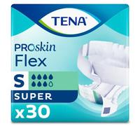 Tena Couches Proskin Flex avec ceinture Super S 30 unités