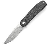 TENABLE KNIVES Einar Stonewashed Nitro-V 0.137''/3.5mm Micarta Noire T2072A3