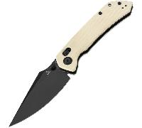 Tenable Knives Fenrir Black Stonewashed Nitro V, Ivory White G10 T1034V11