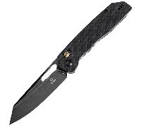 TENABLE KNIVES Shard Blackwash 14C28N 0,14" / 3,5mm G10 Noir T1006V1