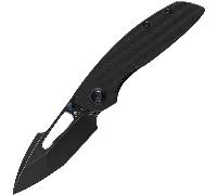Tenable Link Blackwash 14C28N with Black Micarta B1068A4