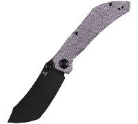 Tenable Tipper Blackwash Nitro V with Purple Micarta B1079A2
