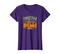 Tenacious D in The Pick of Destiny Metal T-Shirt, Femme, Violet, XXL