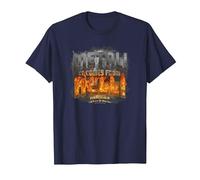 Tenacious D in The Pick of Destiny Metal T-Shirt, Homme, Bleu Marine, XL