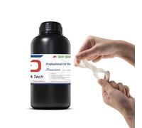 Tenacious Résine Pour Imprimante 3D Flexible 405 Nm Résine Photopolymère Standard À Haute Résistance Aux Chocs Pour Impression 3D Lcd Dlp (1000 G, Transparent)[PLA9184981]