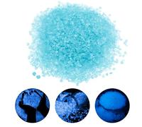 TenaLucy 10000 Pièces Lumineux Cailloux Decoratif Bleu Gravier Aquarium Decoration Cailloux Aquarium Bleu Pierre Aquarium DIY Galet Aquarium Cailloux Decoratif Gardin Vase Plante Galets Decoratif