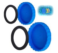 TenaLucy 2 Pièces Fermeture Hivernale pour Piscines Intex et Bestway,Kit de Fermeture Hivernale pour Piscines Bouchon D'Étanchéité d'hiver,avec Joints Assortis 100% Résistantes au Gel et Étanches