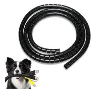 TenaLucy 5M Gaine Cable,Cache Cable Protecteur de Cordon pour Chien et Chat Gaine Spirale Flexible Gaine Cable Informatique Protege Cable Gaine Spiralé pour Câbles,pour Range Cable,Protection Cable
