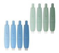TenaLucy 8 Pièces Colle Roller Double Face, Scotch Transparent Colle, Colles Enfant pour Scrapbooking et Papier Scrapbooking, Outil de Bricolage pour École Bureau Artisanat Colles Scotch (Vert Bleu)
