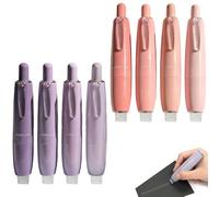 TenaLucy 8 Pièces Colle Roller Double Face, Scotch Transparent Colle, Colles Enfant pour Scrapbooking et Papier Scrapbooking, Outil de Bricolage pour École Bureau Artisanat Colles Scotch (Rose Violet)
