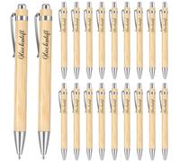 Tenare Stylos Inspirants Glücksstift Stylo à Bille Cadeaux avec Gravure Stylo à Bille Rétractable pour Examen Remise des Diplômes Encouragement Récupération Collègues Familles(20 Pièces)