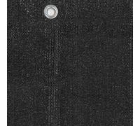 TENAX ALOHA Filet tissé à œillets, haute protection, poids 160 g/m² anthracite - 1 x 5 m