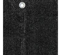 TENAX Aloha 1,50 x 5 m Anthracite, Filet Tissé avec œillets - Occultation Brise-Vue pour Balcon, Clôtures et Jardins