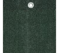 TENAX Aloha 2,00 x 5 m Vert, Filet Tissé avec œillets - Occultation Brise-Vue pour Balcon, Clôtures et Jardins