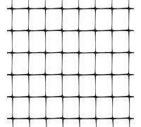 Tenax Aviary 2,00 x 10 m Noir, Filets pour Poulailler et Cages, Clôture en Plastique pour Animaux de Cour, Clôtures Agricoles, Filets Anti-Taupes