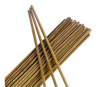 TENAX Bamboo Stick, Tuteurs pour Plantes, Hauteur 50 cm Beige, 15 Pièces, Petits Tuteurs en Bambou Naturel pour Soutenir Les Plantes et Les Fleurs en Pots