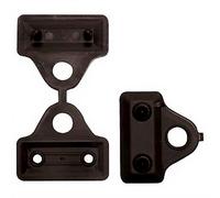 TENAX Clips de Brise-vue Noirs 5 cm - Lot de 500
