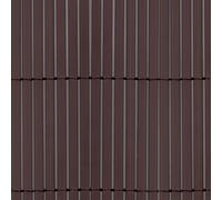 TENAX COLORADO Brise-Vue Canisse Synthétique PVC Marron 1 x 5