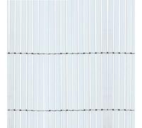 TENAX Colorado Canisse brise-vue en PVC synthétique blanc - 1,5 x 5 m