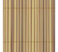 TENAX Colorado Canisse brise-vue en PVC synthétique, imitation roseau - 1,5 x 5 m