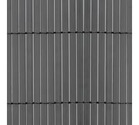 Tenax Colorado Canisse brise-vue PVC synthétique gris - 1 x 5 m