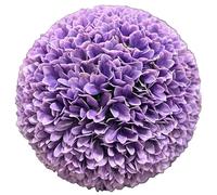 TENAX Dahlia Lilac Bloom Ø 38 cm Lilas, Plante Artificielle en Forme Sphérique, Fleur Type Dahlia, Sphère Décorative pour la Décoration de la Maison et du Jardin, Intérieur et Extérieur