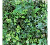 TENAX Divy 3D Panneau modulaire vert à feuilles artificielles Saltus - 0,5 x 1 m
