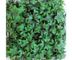 TENAX Divy 3D Spiral Panneau modulaire vert en feuilles de lierre artificiel - 0,5 x 1 m