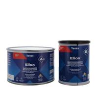 Tenax Eliox Mastic époxy Extra Clean Adhésif solide Kit A+B 2,250 kg