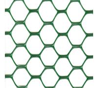 Tenax Exagon Filet à mailles hexagonales Vert pour clôture de balcon et terrasse 1 x 30 m