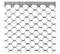 TENAX Exagon Grillage de Protection Hexagonal Argenté 1 x 5 m pour Balcon et Terrasse