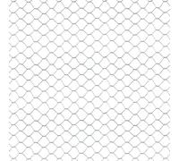 TENAX Examet 10 Argent 0,5 x 10 m Maille Hexagonale 14 mm pour Clôtures Agricoles