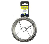 TENAX - Fil de fer galvanisé 20m diam:2mm, Argenté