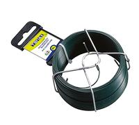 TENAX Fil métallique plastifié vert 50 m - Diamètre 1 mm