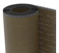 TENAX Filet Brise Vue Soleado Corten 2,00x10 m Marron, Filet Tissé d'Occultation pour Terrasses, Balcons et Jardins, Filet d'Ombrage pour Protéger du Soleil