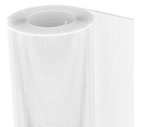 TENAX Filet en Plastique Quadra 05 Blanc 1,00x30 m, Filet de Protection Multi-Usages pour Balcons, Terrasses, Portails et Clôtures