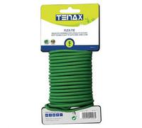 TENAX Flex Tie Fil en acier recouvert de plastique souple vert - 5 m