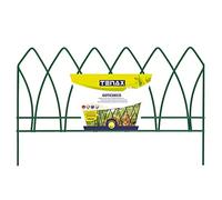 TENAX Goticdecò 38x60 cm Vert, Panneau en Fer Traité, Finition Arche Gothique, Bordure pour Jardins et Parterres de Fleurs