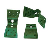 Tenax Clips plastiques 06834 Vert 3,5 cm – Lot de 24