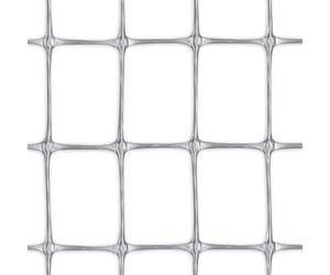 Tenax Millennium 1,00x25 m Argent, Clôture en Plastique, Filet de Clôture en Plastique Résistant comme Le Métal